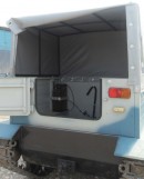 В грузовом отсеке установлена канистра для автономного отопителя пассажирского салона второго звена