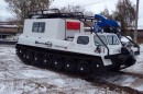 ГАЗ-34039 подготовлен для экспедиций: высокий кунг, защита кабины, силовой бампер, лебедка, кондиционер